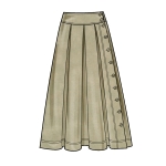 Швейные выкройки Simplicity S9377 Misses` Flared Skirts in Two Lengths 
