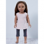 Ompelukaava: 46 cm (18`) Athleisure Doll Clothes, Kwik Sew K4297 