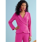Выкройка: Misses` Jacket, Dress, Top, Skirt & Pants, Butterick B6739 