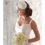 Women`s Cover-ups, Fascinator, and Hat, Simplicity Pattern #8364 