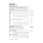 Швейные выкройки Simplicity S9343 Men`s Costume and Knit Face Mask 