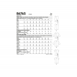 Naiste topid, Butterick B6765 