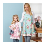 Швейные выкройки Simplicity S9395 Aprons for Misses, Children and 18` Doll, A (S - L / S - L) 