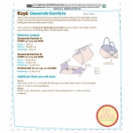 Выкройка: Casserole Carriers, Kwik Sew K0256 