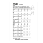 Simplicity Sewing Pattern S9467 Misses` Tops 