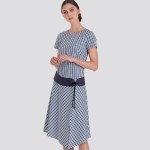 Naiste kleit käise variatsioonidega, seelik ja vöö, Simplicity Pattern #S9100 