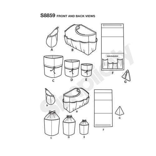 Panipaigad, Simplicity Pattern #S8859 