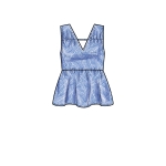 Simplicity Sewing Pattern Misses` Tops, SS9545 
