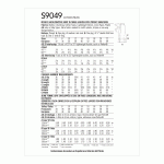 Naiste taskutegas, tagant vaheliti seelik, Simplicity Pattern #S9049 