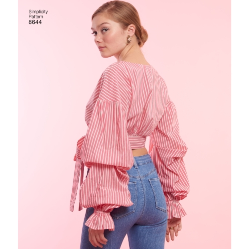 Naiste hõlmiktopid, Simplicity Pattern #8644 