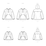 Simplicity lõikekomplekt S9481 Unisex Top Sized for Children, Teens, and Adults 