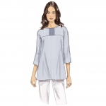 Выкройка: Misses` Button-Closure Tunics with Yokes, Butterick B6416 