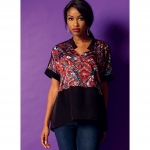 Ompelukaavat: Misses` Top, Butterick B5955 