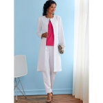 Ompelukaavat: Misses` Jacket, Coat, Top & Pants, Butterick B6740 