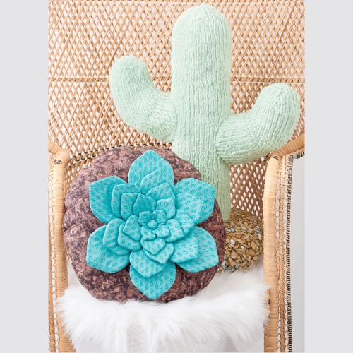Simplicity lõikekomplekt S9772 DECORATIVE SUCCULENT AND CACTUS PLUSH PILLOWS BY CARLA REISS DESIGN, SS9772OS 