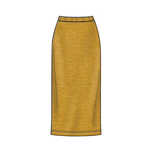 Naiste trikoo kaheosaline sviiter-kleit, topid, seelikud, Simplicity Pattern #S8982 