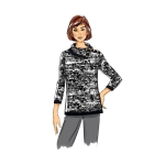 Выкройка: Misses` Top, A (XS-S-M-L-XL-XXL), Butterick, B6857A 