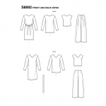 Misses` Casual Sportswear, Simplicity Pattern #S8892 