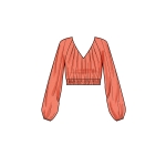 Simplicity Sewing Pattern Misses` Blouses, SS9604 