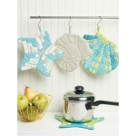 Выкройка: Seashell-Themed Potholders with Hanging Loop, Kwik Sew K0236 