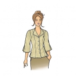 Ompelukaavat: Misses`, sizes: Women`s Blouse, Butterick B5538 
