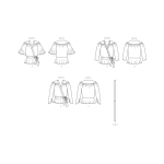Выкройка: Misses` Tops, Butterick, B6828 
