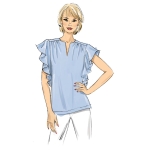 Выкройка: Misses` Top, Butterick B6688 