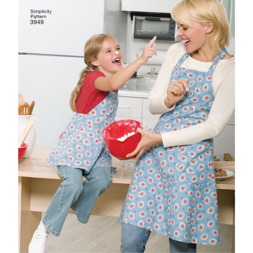 Põlled, suurused: A (S-M-L / S-M-L), Simplicity Pattern #3949 