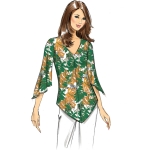 Выкройка: Misses` Top, Butterick B6663 