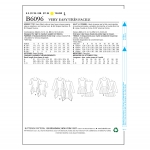 Выкройка: Misses` Top, Butterick B6096 