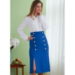 Ompelukaavat: Misses` Skirts, Butterick B6737 