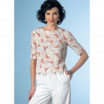 Выкройка: Misses` Top, Butterick B6175 