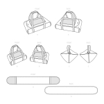 Simplicity Sewing Pattern Casserole Carriers, Pie Holder and Double Oven Mitt SS9522OS 