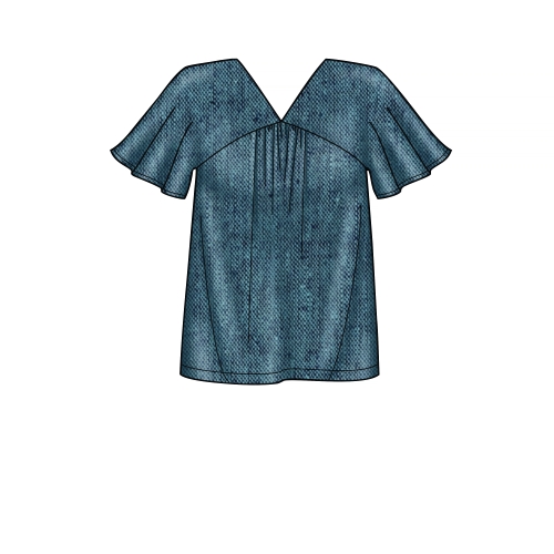 Naiste pluusid, Simplicity Pattern #S8949 