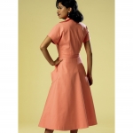 Выкройка: Misses` Dress and Belt, Butterick B6055 
