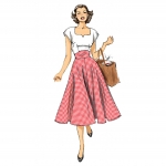 Выкройка: Misses` Dress, Butterick B6212 