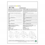 Выкройка: Misses` Shirt, Butterick B5786 