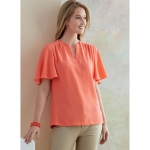 Выкройка: Misses` Top, Butterick B6688 