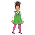Ompelukaavat: Children`s, sizes: Girls` Jumper, Butterick B5945 