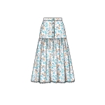 Simplicity Sewing Pattern Misses` Top and Skirts, SS9613 