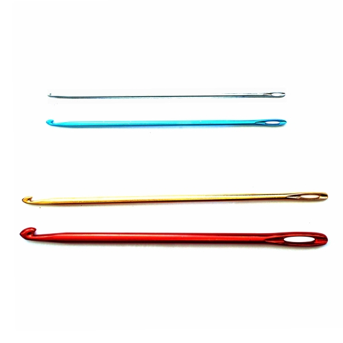 Single head crochet hooks with eye, Knook, Pony  