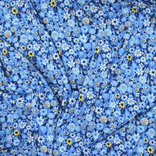 Хлопковый трикотаж с эластаном, 160 см 