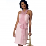 Выкройка: Misses` Dress and Sash, Butterick B6131 