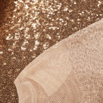 Litritega kangas, stretch litrikangas, 125 cm, Paillettes El. Margot 