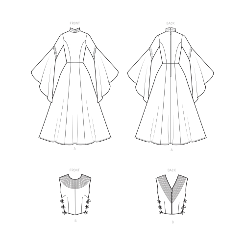 Naiste fantaasia-kostüüm, Simplicity Pattern #S9089 