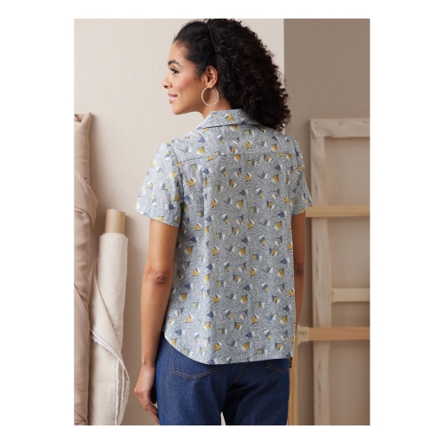 Lõikekomplekt BUTTERICK B6924 MISSES` SHIRTS BY PALMER/PLETSCH 