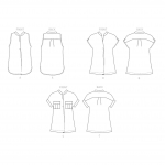 Naiste topp, Butterick B6768 