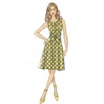 Выкройка: Misses` Dress, Butterick B6676 
