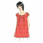 Выкройка: Misses` Top, Butterick B6024 