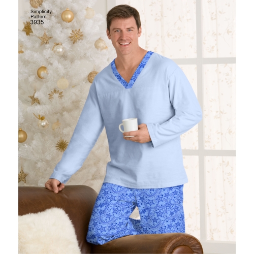 Naiste, meeste ja laste magamisriietus, Simplicity Pattern #3935 